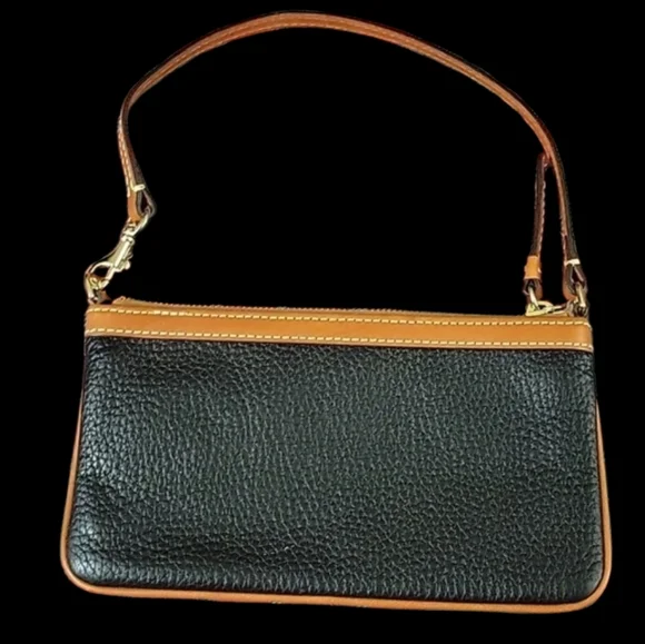 NWOT Dooney & Bourke Black and Tan Handbag - Picture 2 of 3